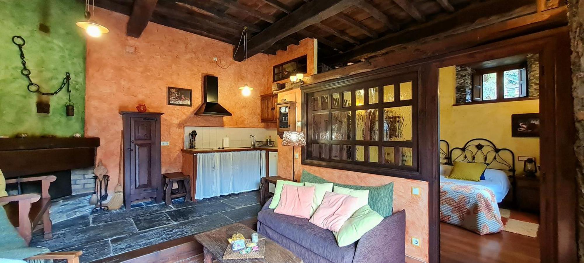 Apartamentos Rurales El Bosque De Las Vinas Boal Buitenkant foto